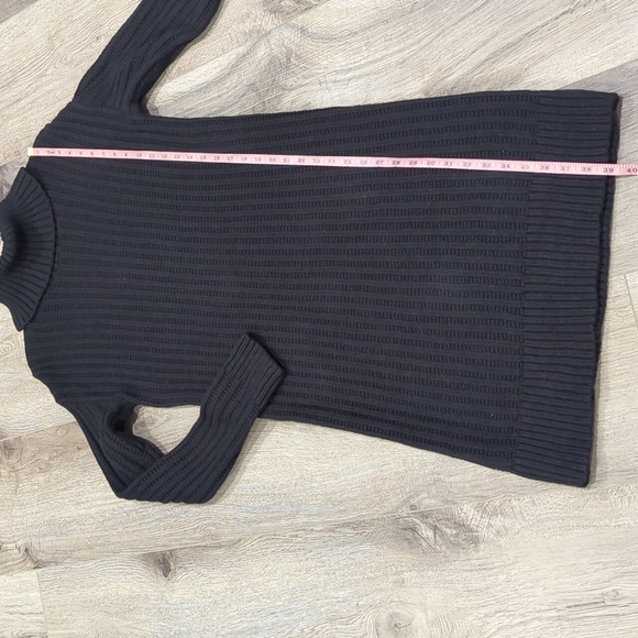 Banana Republic Black Knitted Sweater Dress - Picture 8 of 10